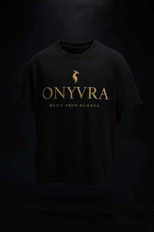 Silent Crest – ONYVRA Emblem Tee